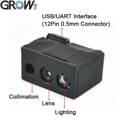 GROW GM69Pro-S 1280*800CMOS OCR/1D/2D Barcode Scanner Module USB UART Interface QR Code Bar Code Reader Support OCR Passport