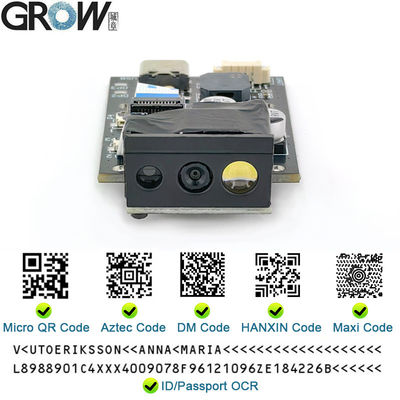 Grow GM69PRO 1280*800 CMOS OCR / 1D / 2D Barcode Scanner Module Support Ocr Passport Code