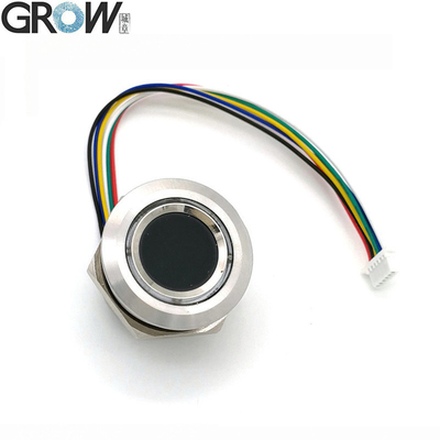 رشد R503 جدید دایره ای گرد RGB حلقه نشانگر LED کنترل DC3.3V ظرفیت ماژول اثر انگشت سنسور اسکنر