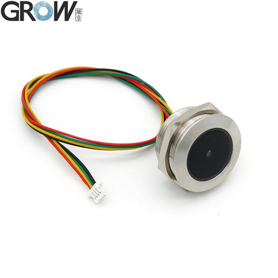 GROW GM60 لامپ کنترل فلز ضد زنگ LED نشانگر رنگ نور UART رابط 1D / 2D Barcode QR Code Barcode Reader Module
