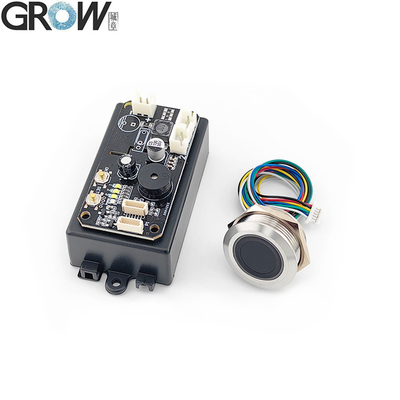 GROW KS220-S+R558 DC12V دو رله صفحه کنترل دسترسی اثر انگشت با قفل کردن خودکار / روشن شدن / حالت جوگ با مدیر / کاربر
