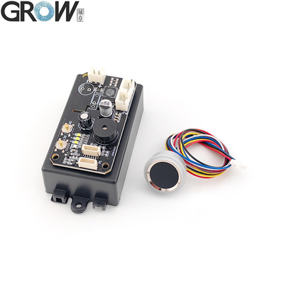برد کنترل دسترسی اثر انگشت GROW KS220-S+502-F با دو رله، DC12V، با حالت خود قفل‌شونده/احتراق/Jog، با مدیر/کاربر
