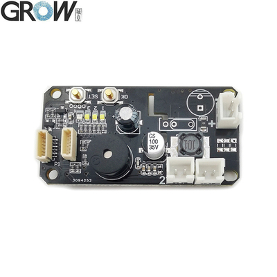 برد کنترل دسترسی اثر انگشت با خروجی دو رله GROW KS220-S DC12V با حالت خود قفل/جرقه/Jog با مدیر/کاربر