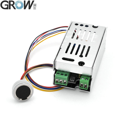 GROW K215-V1.3+R502-F خروجی رله خود قفل کننده DC10-30V صفحه کنترل اثر انگشت+R502-F ماژول ضد آب اثر انگشت کوچک