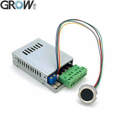 برد کنترل دسترسی اثر انگشت GROW K220+R502-A DC10-24V با دو خروجی رله و مدیر/کاربر، 0.5 ثانیه تا 60 ثانیه - رله به طور معمول باز