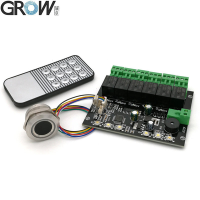 GROW K219-A+R503 سوئیچ قابل برنامه ریزی اثر انگشت کنترلر تابلو کنترل مادون قرمز کنترل رله کنترل زمان