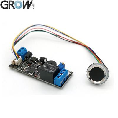 GROW K202+R502-A DC12V مصرف برق کم پنل کنترل دسترسی اثر انگشت+R502-A ماژول اثر انگشت LED حلقه کوچک