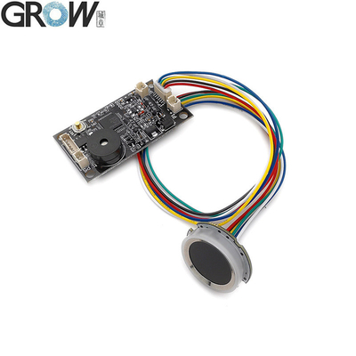 GROW KS200+R502-A باتری 4*AA یا DC3.7V-6.5V موتور خروجی دایره ای نشانگر حلقه روشن کنترل دسترسی اثر انگشت