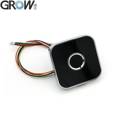 GROW R502-AW آلیاژ روی حلقه گرد کنترل LED DC3.3V اسکنر ماژول اثر انگشت ظرفیت